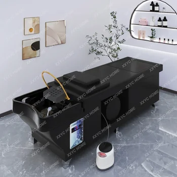Prenosni Umivanje Posteljo Stilist Vodni Promet za Shranjevanje Vode Šampon Korito Stol Behandelstoel Pohištvo MQ50SC
