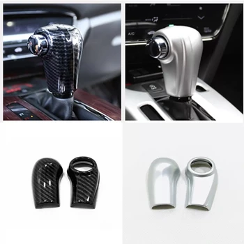 Za Honda SSF HR-V VEZEL 2014 - 2019 ABS Mat/Ogljikovih vlaken notranje Avto prestavna ročica gumb ročaj kritje trim 2pcs