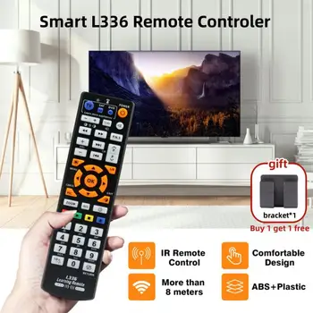 Smart L336 Daljinsko Controler IR Učenje upravljalnik Za TV/VCR/SAT/CBL/STR-T/DVD/VCD/ /HI-FI Oprema Z Naučijo Funkcija