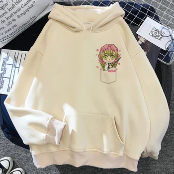 Demon Ubil hoodies ženske smešno Pozimi harajuku anime Kapuco jopica ženske letnik Hooded Majica