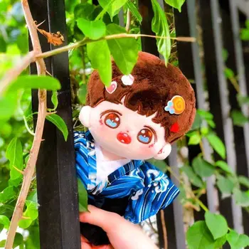 Na Zalogi 15/20 cm 3pc/set Lutka Obleko Št Atribut Kimono Sakura Japonski Slog Doll Oblačila Obleko za Plushies Igrače Darilo