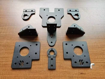 Funssor Voron Trident 3D tiskalnik deli aluminij zlitine CNC strojno obdelani Z osi motorja mount Ž prevoz Z postelja upgrade kit
