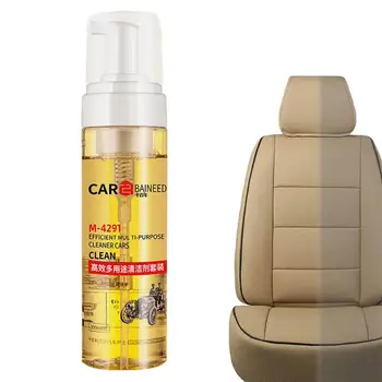 200 ml Avto Pene Cleaner Spray Multi Namen Anti Aging Cleaner Spray Auto Notranjosti Usnje Pene Tekoče Čistilo Za Čiščenje Avtomobila