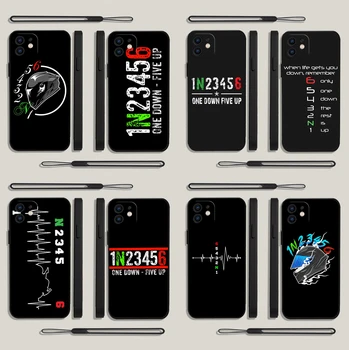 1N23456 Motocikel Primeru Telefon Za iPhone 15 14 13 12 11 Pro Max XR X SE20 8 7 Plus Silikonski Primerih s Strani Traku