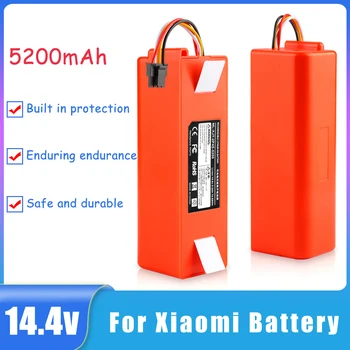NEW Visoke Kakovosti 14,4 V Litijeve baterije Zamenjava Baterije 5200mAh za Xiaomi S50 S51 S55 sesalnik Metla Dodatki