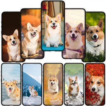 Corgi Pes mobilni Telefon, Ohišje za Huawei Nova 3i 3 5t 2i 2 4E 7 SE Mate 10 20 P20 P30 Pro P10 Lite Mehko Primeru
