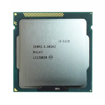 LGA 1155 Dual Core Quad Nit 55W Računalnik Procesor I3 2100 2120 2130 3210 3220 3240 3225 3250 za Intel Core CPU
