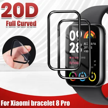3D Ukrivljen Film za Xiaomi Band 8 Pro Zaslon Protektorstvo Anti-scratch Zaščitni Pokrov za MOJ Band 8Pro Smartwatch Dodatki