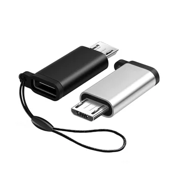 USB Tip-C Adapter Tip C Na Mikro USB Ženski Moški Pretvorniki Polnilnik Podatkovni Kabel USB C Adapter