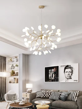 Firefly lestenec, Nordijska spalnica luči sodobnih preproste ustvarjalne osebnosti razkošje svetlobe dnevna soba, spalnica razsvetljavo