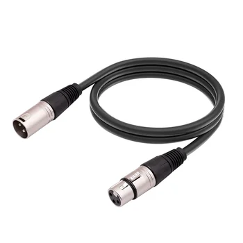 Kovinsko lupino dvojno oklopljen barve kabel XLR tri osnovne moški-ženska popolnoma uravnotežen Topovi mikrofon Topovi avdio kabel