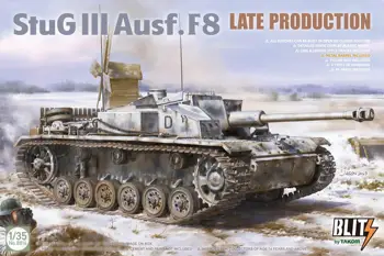 TAKOM 8014 1/35 Stug Ausf.F8 POZNO PROIZVODNJA MODELA KIT