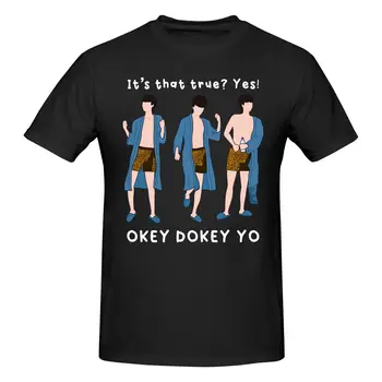 Resnično Lepoto Seojun let zadovoljivo neuporabno Dokey YO T Shirt Bombaža, Kratek Rokav po Meri Moških Oblačil