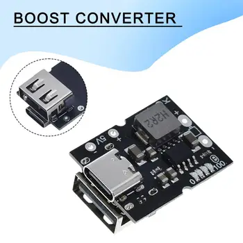 5V 2A Boost Converter Step-Up Power Modul Litij-Polnjenje USB Modul Prikaza Polnilnik Protection Board LED Baterije Y2F3
