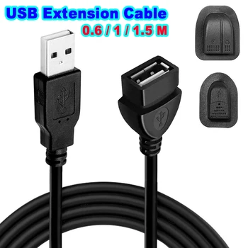 DIY USB Kabel Podaljšek Kabla 0,6 m/1m/1,5 m Žice Prenos Podatkov Line Superhighspeed Podatkov Podaljšek Kabla Za Zaslon Projektorja