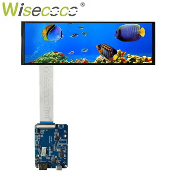 Wisecoco za 7,9 Palčni Raztegne Vrstici LCD-Zaslon 400*1280 Širok Zaslon Raspberry Pi 4 Aida 64 PC Sekundarni Zaslon LCD