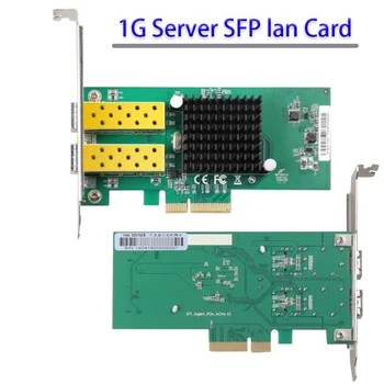 Strežnik za Kartice Lan Fast Ethernet PCIE Gigabit Optična Omrežna Kartica za namizni računalnik gaming prilagodljivi, visoka hitrost Igre PCI-E Card