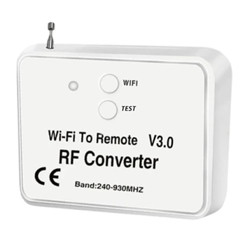 Wifi za RF Pretvornik Namesto Daljinski upravljalnik 240-930Mhz za Pametni Dom