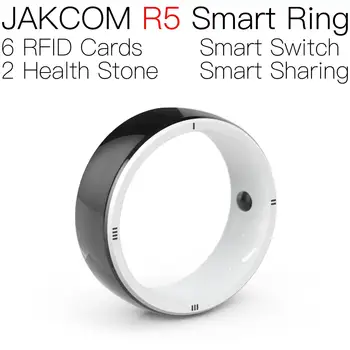 JAKCOM R5 Smart Obroč Novega izdelka kot dolge razdalje, rfid magnetni laminatov nfc po meri logo 144 kovinski kartico 14443a moški 39 varnost