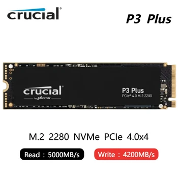 Ključnega pomena NVMe SSD P3 Plus PCIe 4.0 500 GB 1T 2TB M. 2 2280 Igralni pogon ssd do 5000MB/s Za Prenosni RAČUNALNIK