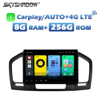 360 Brezžični Carplay Auto 4G LTE Android 13.0 8G+256G Avto DVD Predvajalnik, GPS, RDS Radio, wifi, Bluetooth Za Opel Insigina 2009 - 2012