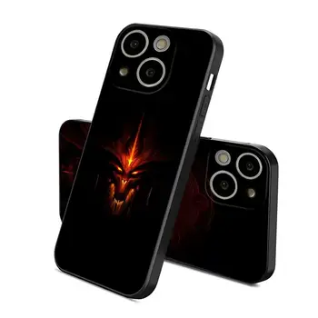 Vroče Igra Diablo 3 Telefon Primeru Za 14 Pro Max Za Iphone 15 13 12 Mini 11 Xr X Xs Pro Max 8 7 Plus Zadnji Pokrovček