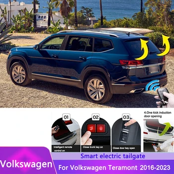 Avto Oprema Električna Rep Vrata Dvigala Za Volkswagen VW Teramont 2016-2023 Električna vrata prtljažnika Upravlja Trunk Elektronski