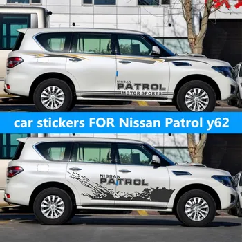 Novo po meri avto nalepke ZA Nissan Patrol y62 zunanjost dekoracijo spremenjen vinil avto nalepke film