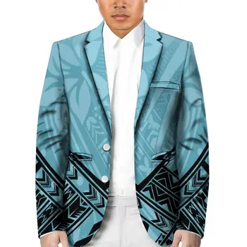 Visoko Kakovostne Moške Samoa bo Ustrezala Moških JE Preprosta, Elegantna Moda Business Casual Tanek Plašč Klasično En Gumb Jakna
