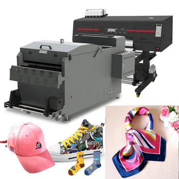 Na Prodajo DTF Tiskalnik 60 cm 24 palca Z XP600 i3200 HIŠNE Film Tiskalnik in Tresenje v Prahu Pralni vse v 1 DTF Tiskanje Stroj