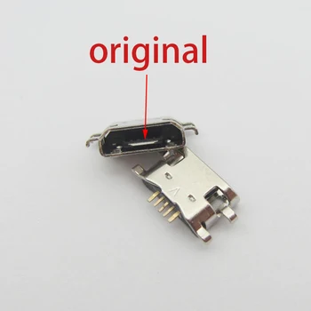 10-50PCS Original Za MEIZU M6 OPOMBA priključek za Polnilnik Priključek za Zamenjavo rezervnih Delov USB Dock Polnjenje Vrata