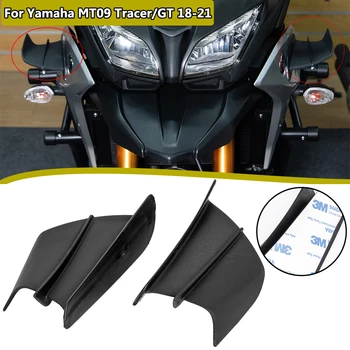 Motoristična Oprema Winglet Aerodinamični Komplet Krilo Spojler Oklep Veter Deflektor Za Yamaha Sledilnega 900 GT 2018 2019 2020 2021