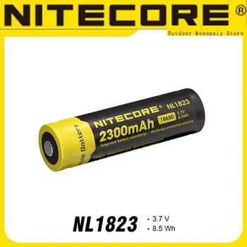 NITECORE Baterije NL1823 2300mAh 3,7 V 8.5 Wh Visoka Praznjenja Delovanje Li-ion Baterija za Polnjenje