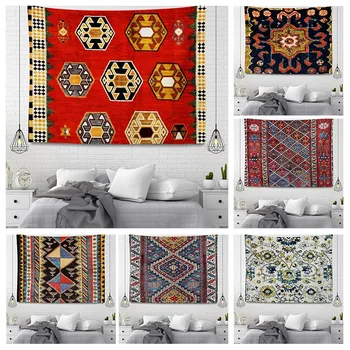 Doma dekoracijo Sten tapiserija, estetske soba boho pribor steni visi tkanine jeseni mandala dekor letnik Maroko Spalnica