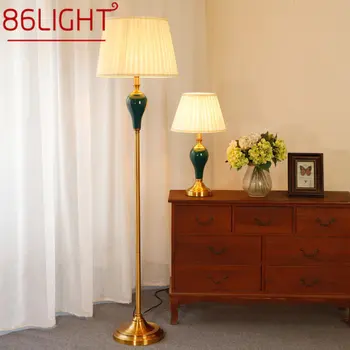 8686LIGHT Sodobne Keramične Talne Svetilke Ustvarjalne Ameriški Preprost Stoječe Luči, LED Dekor Za Dom, Dnevna Soba, Spalnica Študija