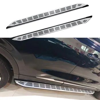 2Pcs Aluminija, Nerjavečega jekla strani korak paše za Nissan Pathfinder 2022+ Strani Korak Nerf Bar Pedal