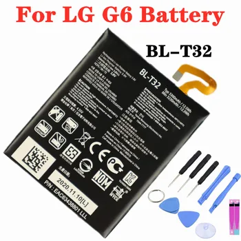 BL-T32 BLT32 Baterijo BL T32 Za LG G6 G600L G600S G600K G600V US997 VS988 LS993 H873 H872 H871 3230mAh Baterijo Telefona, Bateria