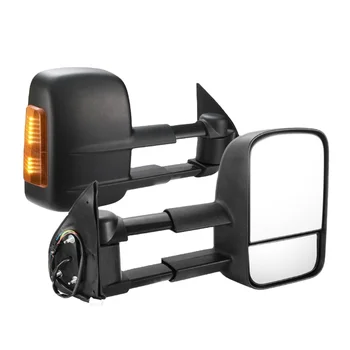 Visoka Kakovost Širok Pogled Električno Zložljivi Black Vleka Vzvratno Ogledalo Za Hilux 2005-2015