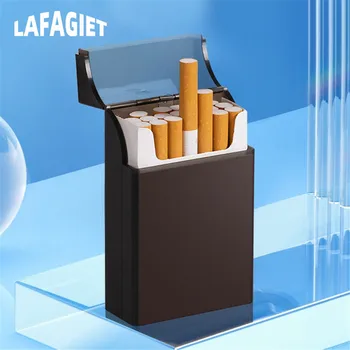 Pregledna Flip Cigaret Primeru ABS Plastike Nepremočljiva Poceni Tobak za Shranjevanje Kajenje Polje Ima 20pcs Cigarete Darilo za Rojstni dan