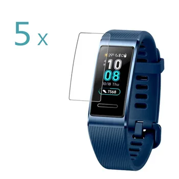 5pcs Mehko TPU Jasno Zaščitno folijo Za Huawei Pas 3 Pro Watch Smart Manšeta Band3 pro Zapestnica Full Screen Protector Pokrov