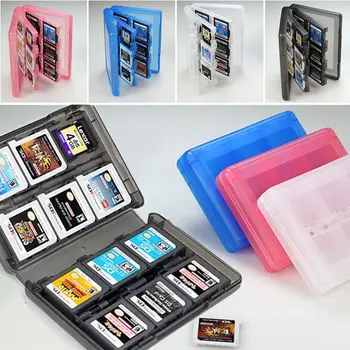 1pc 28-v-1 Igra Kartice Primeru Združljiv NOV Nintendo 3DS / 3DS / DSi / DSi XL / DSi LL / DS / DS Lite Kartuše Škatla za Shranjevanje Imetnika