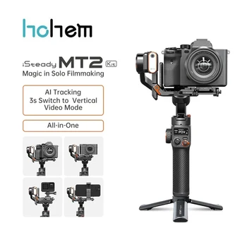 Hohem iSteady MT2 kit Fotoaparat Gimbal 3Axis Ročni Pametni Stabilizator za Sony/Nikon/Canon za iphone pk zhiyun NEMOTENO Q3