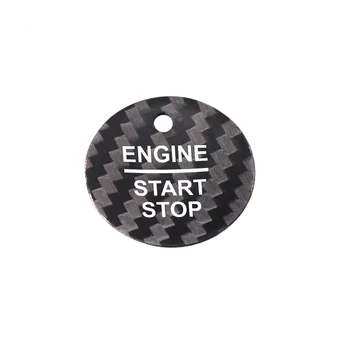Kontakt za Vžig motorja, Naprava Start Gumb Nalepke za Ford Everest Mondeo Ecoboost Spremstvo F150 Explorer Poudarek Edge(Black)