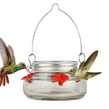 Cvet Vrata Hummingbird Napajalni Hummingbird Podajalniki Z Rožo Hranjenje Vrata Jasno Rezervoar Design Hummingbird Podajalniki Za