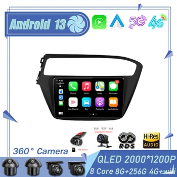 9 inch Za Hyundai I20 2015 - 2018 Android 13 avtoradio Multimedijski Predvajalnik Videa, GPS Navigacijo Carplay Auto DSP 4G IPS BT