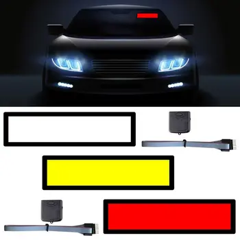 Vetrobransko steklo Električno LED DIY Avto Okno Nalepke Auto Varnostne Nalepke Nalepke za Dekoracijo