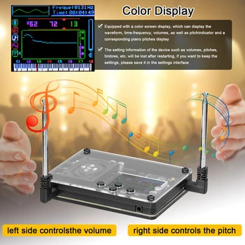 Tip-C Vmesnik Audio Theremin Glasbeni Modul Letnik Elektronski Iznajdljiv Instrumenta Več Glasov Nastavljiv