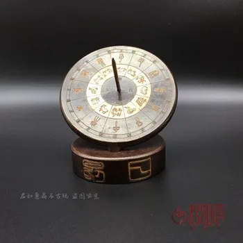 Starinsko Baker Sundial Model Nebesno Kompas Okraski
