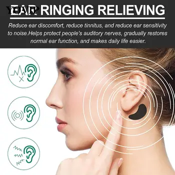 7 Kos Sproščujoče Uho Obliž Prenosni Tinitus Zdravljenje Obliž Preprečevanje Vomitng Izboljšanje Poslušanja Anti Glavobol Ušesu Zvoni Obliž