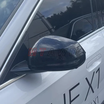 Za BMW X1 Opremo 2023 2024 Ogljikovih ABS Avto Stranska Vrata Rearview Mirror Kritje Zaščitnik Trim Nalepke za Dekoracijo Auto Styling